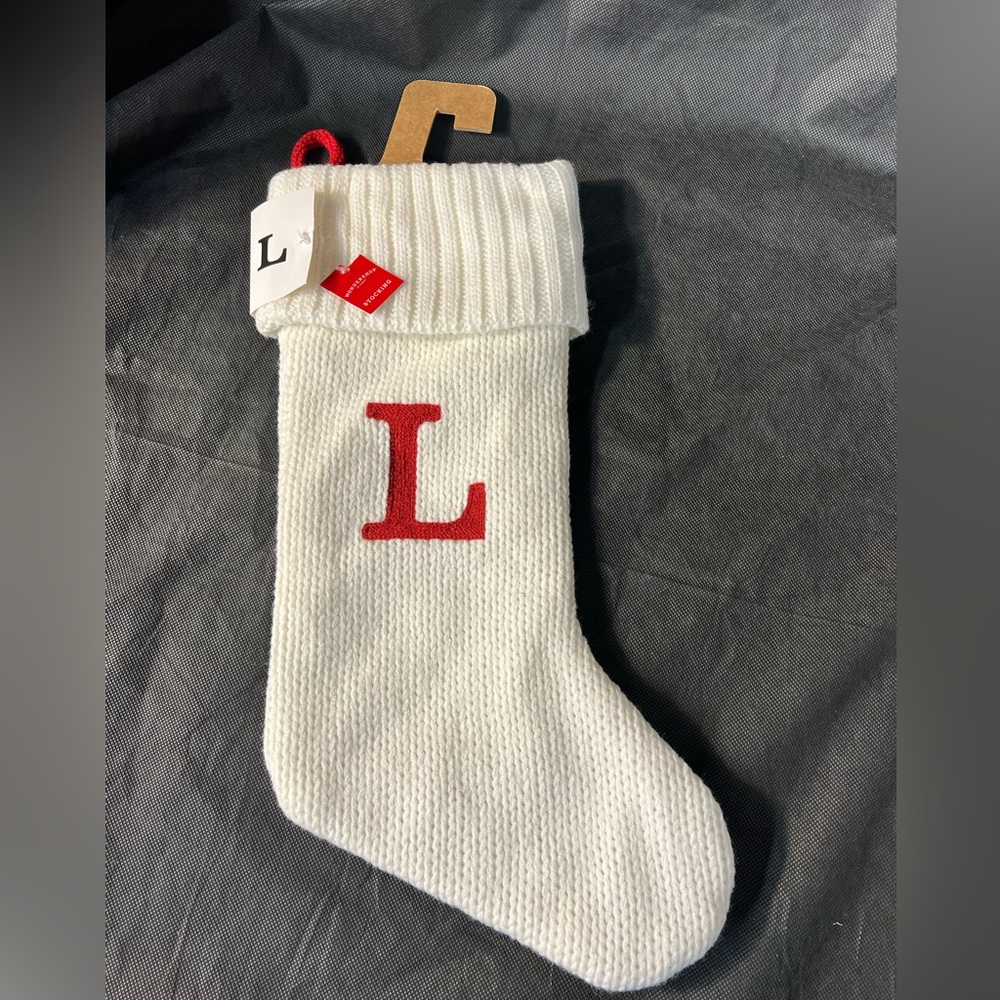 Monogram Christmas stocking